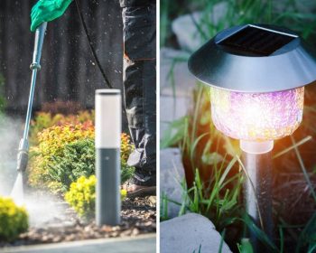 a guide on cleaning solar lights